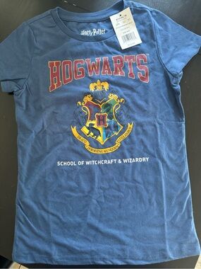 Kohl's Harry Potter Hogwarts Crest Tee - Blue with Red & Gold Accents